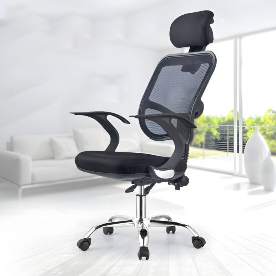 High-back orthopedic office chair - Image 1