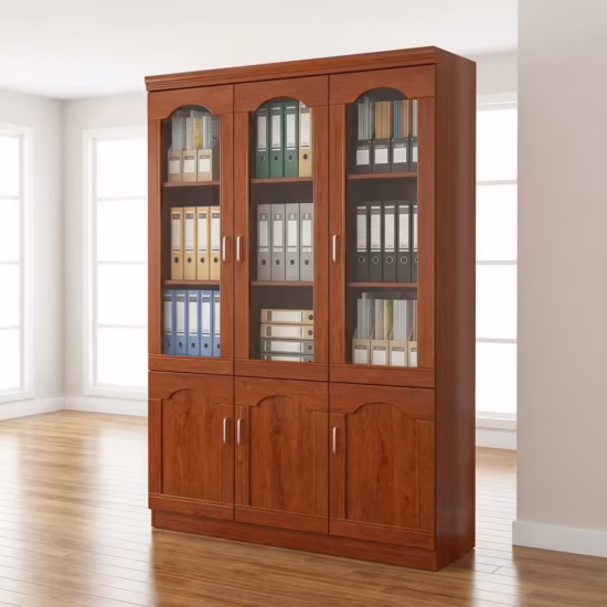 3-Door executive bookcase