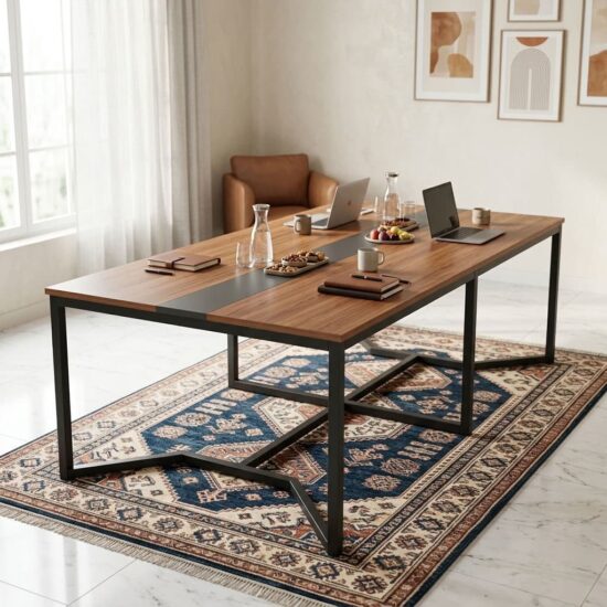 Modern 2.4m Boardroom Table