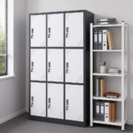 9-Door Steel Locker cabinet