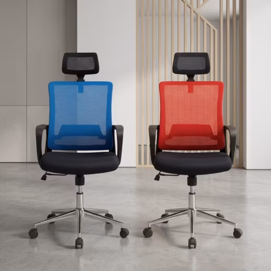 Mesh Office Chair with Headrest