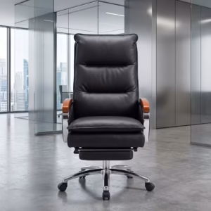Ergonomic Leather Executive Chair