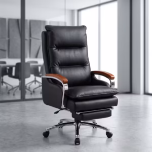 Ergonomic Leather Executive Chair