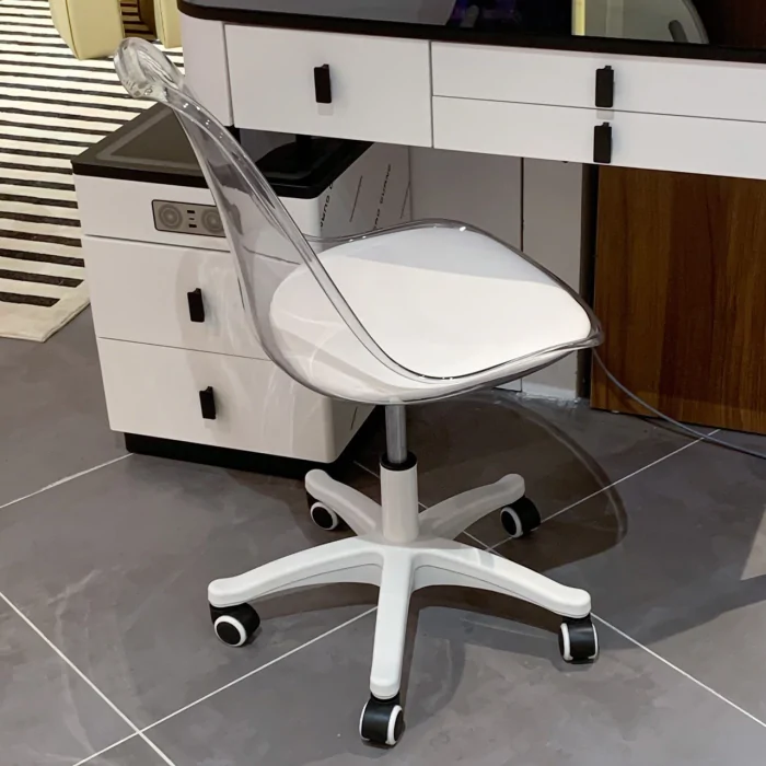 Modern Design Acrylic Swivel Chair
