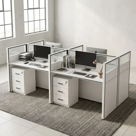 4-Way Office Workstation
