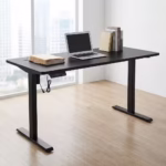 1.4M Adjustable Electric Table with motorized height adjustment and seamless tabletop