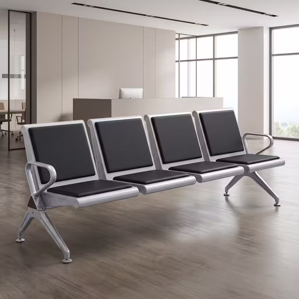 4-Seater Waiting Bench