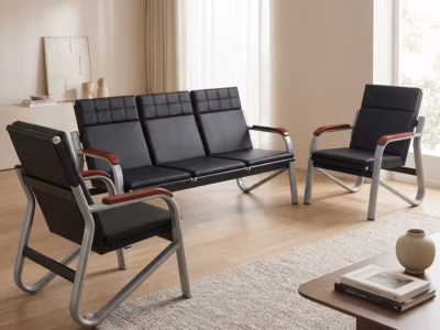 5-Seater Office Sofa Set for reception and office spaces