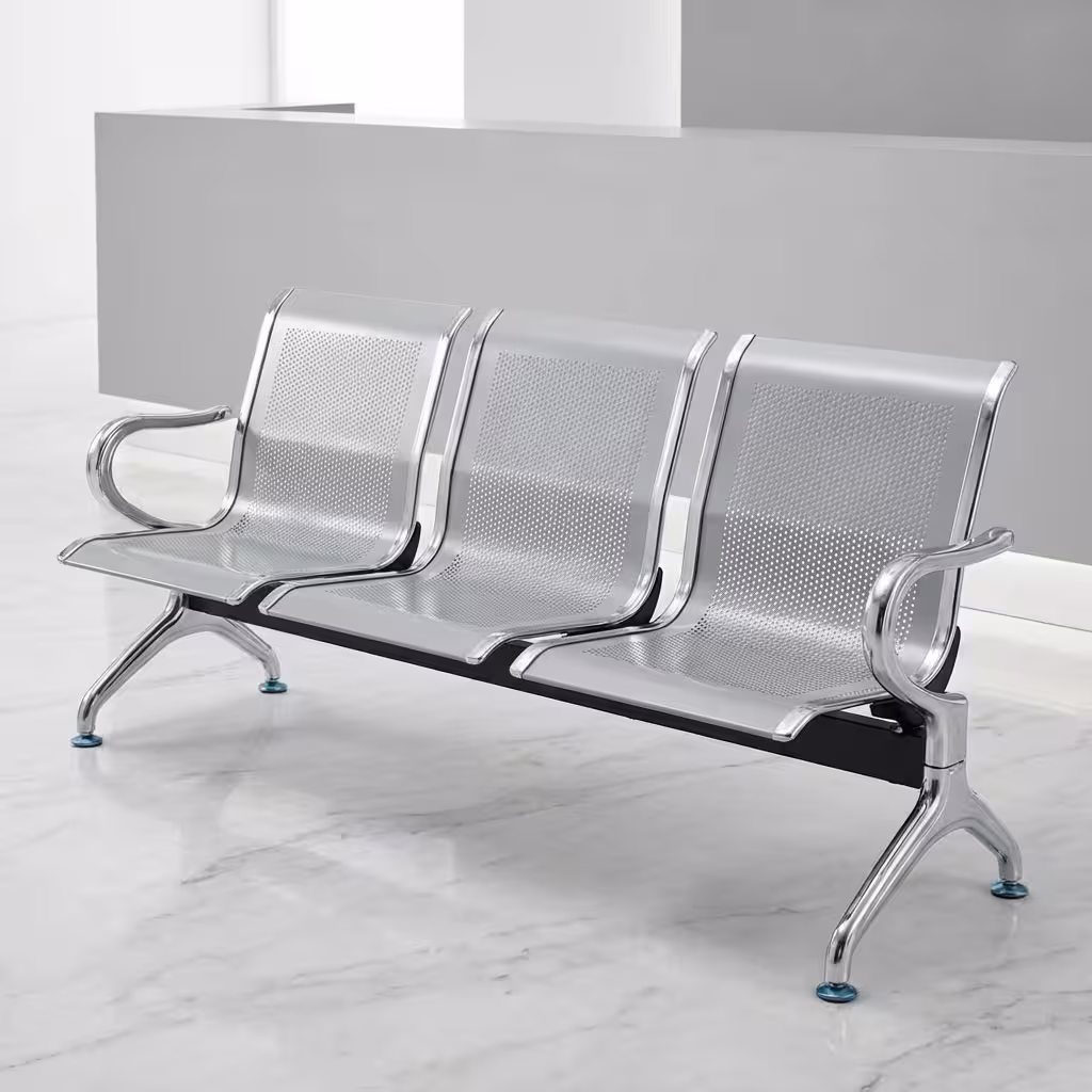 3-Seater Office Waiting Bench for reception and office spaces