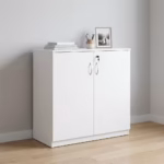 2-Door Wooden Credenza for office and home storage