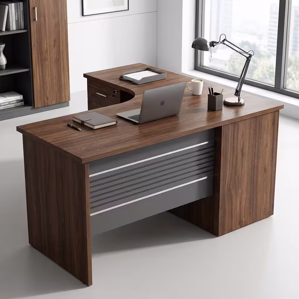 1.4M Curved Executive Desk