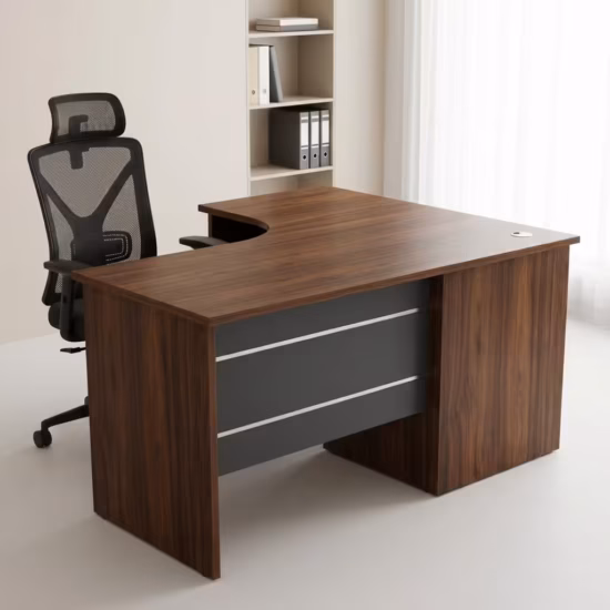 1.4M Curved Executive Desk