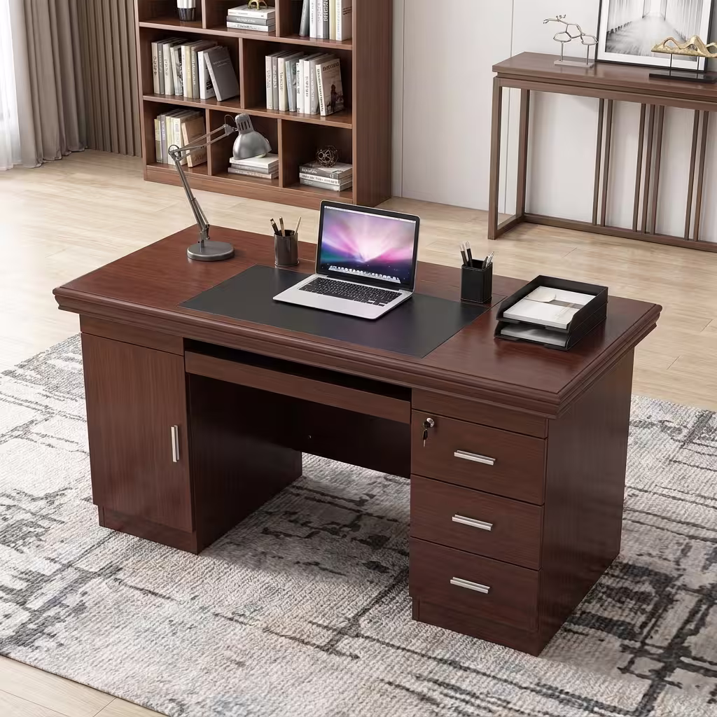 1200mm Executive Office Desk with drawers and modern design in a professional office setup